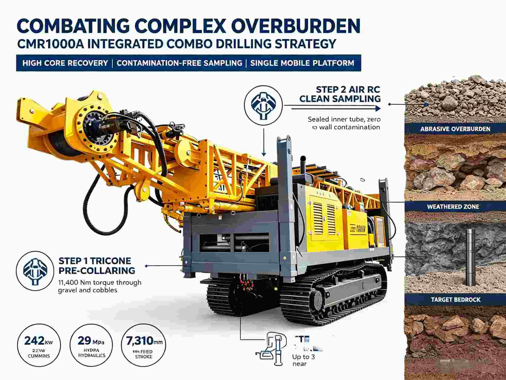 Combating Complex Overburden with the CMR1000A Combo Rig