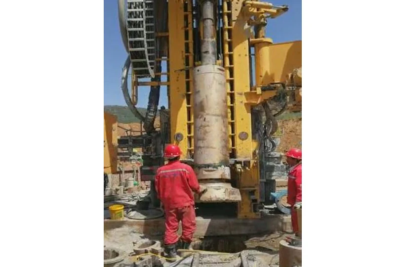 Mine Dewatering Rescue Well Drilling: CMD100, 18 Days