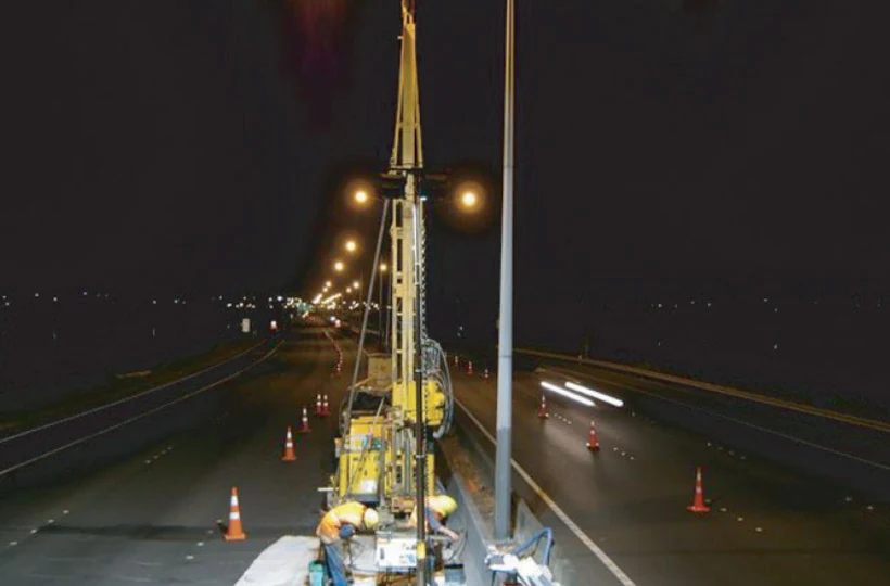Small Gold Mining Drill Rig Deep Hole: CSD500L, 405 m