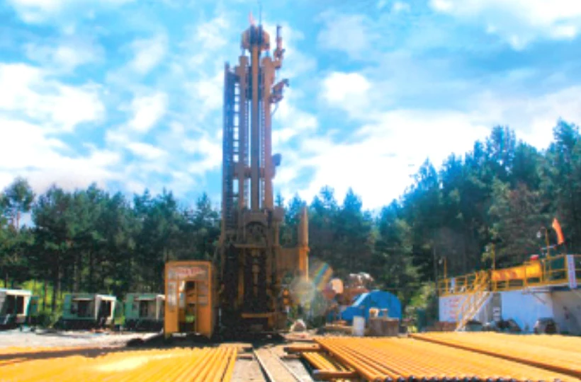 Air DTH Hammer Geothermal Drilling Record: 2,004.42 m