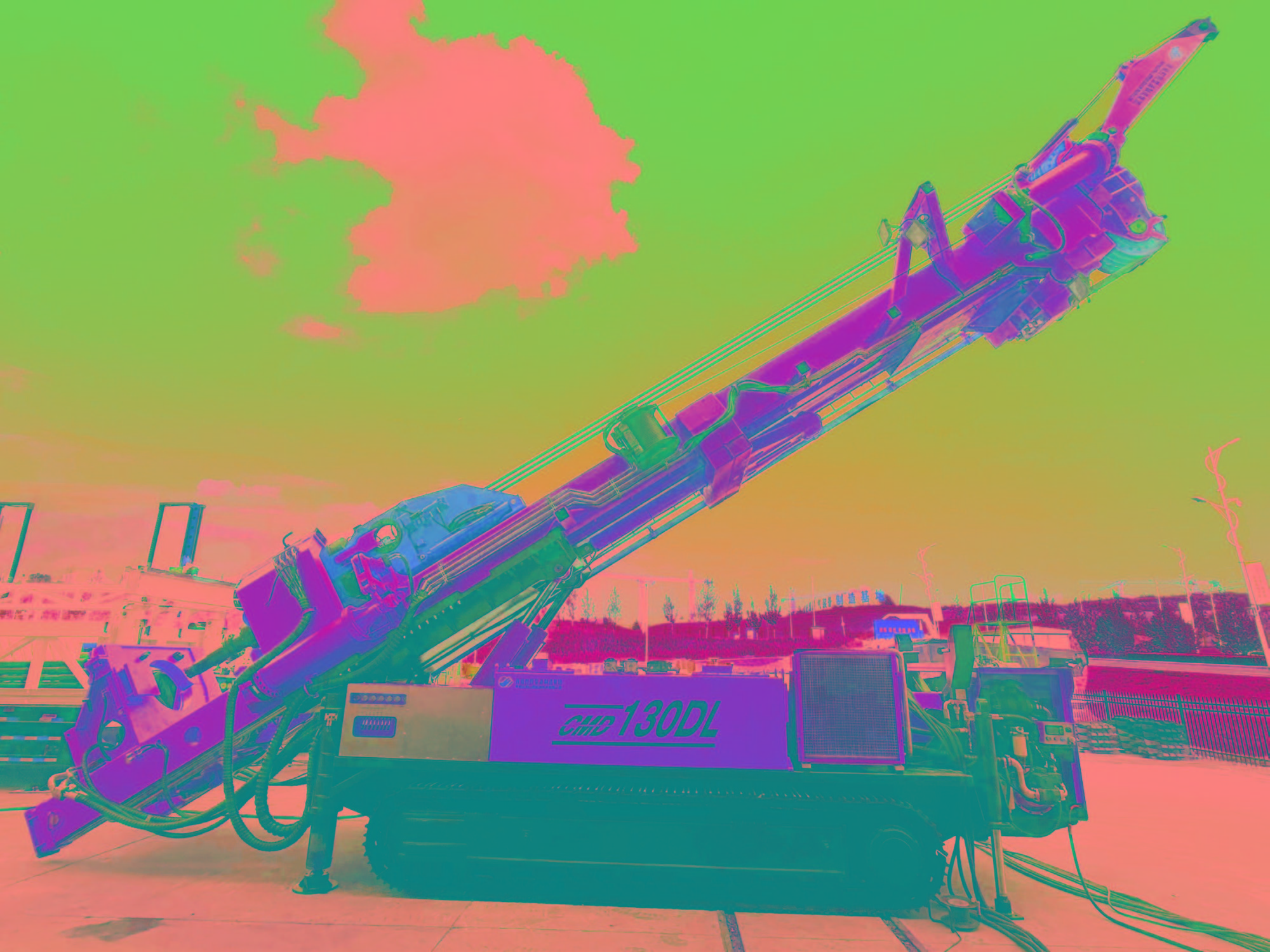 CMD130DL Electric Large-Diameter Drilling Rig