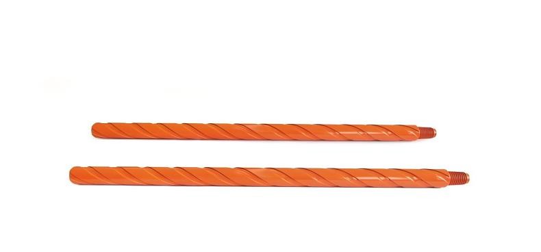 integral grooved drill pipe