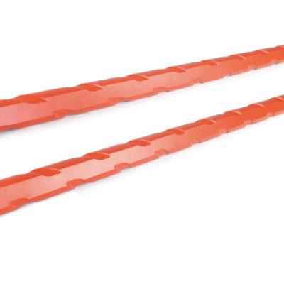 spiral helical groove wired drill pipe